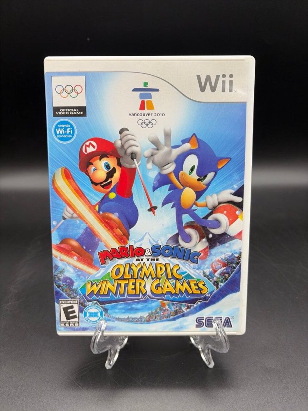 Mario & Sonic at the Olympic Winter Games (Wii, 2009) Complete CIB Tested Works